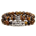 Tiger Eye Peaceful Energy Crystal Bracelets