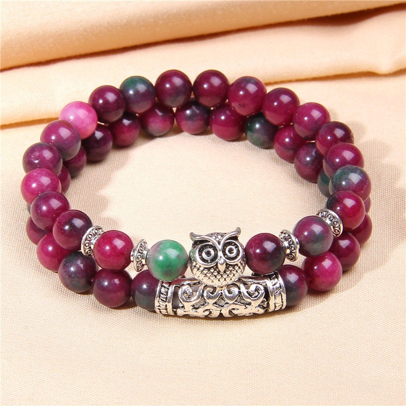 Fancy Jasper Calming Crystal Bracelet