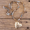 Amazonite & Jasper Harmony Friendship Necklace