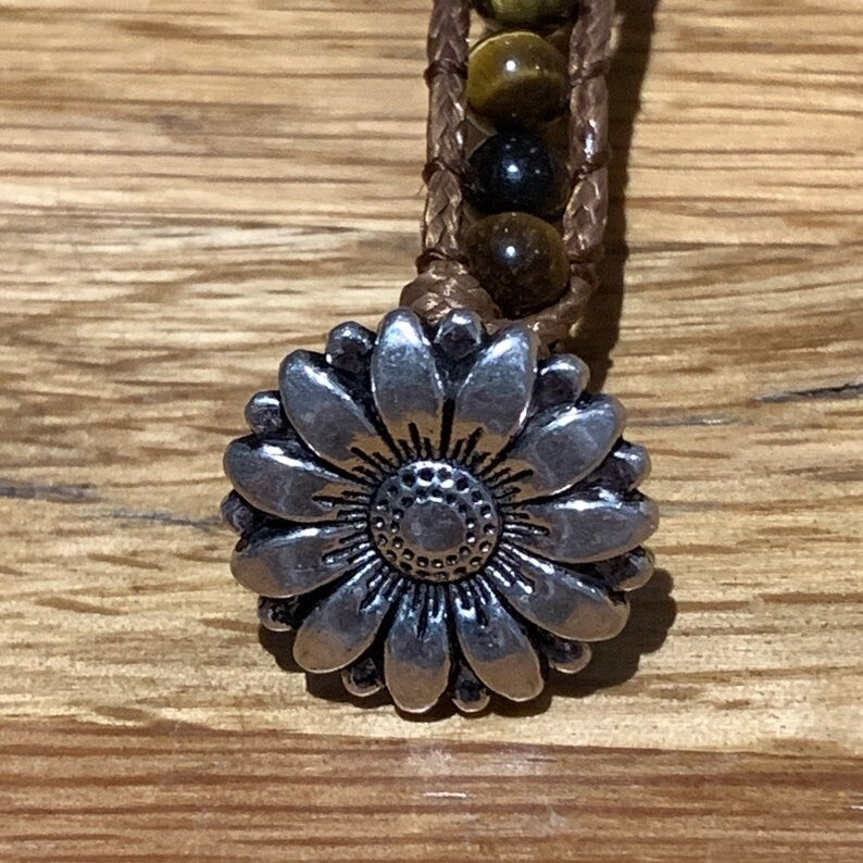 Tiger Eye Inner Peace Healing Boho Bracelet