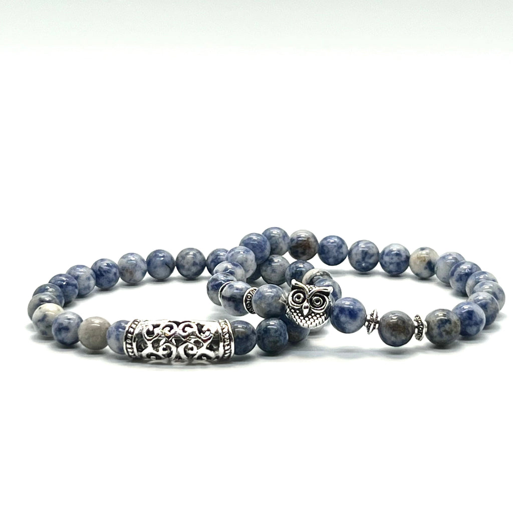 Color Therapy Calm Blue Jasper Bracelet