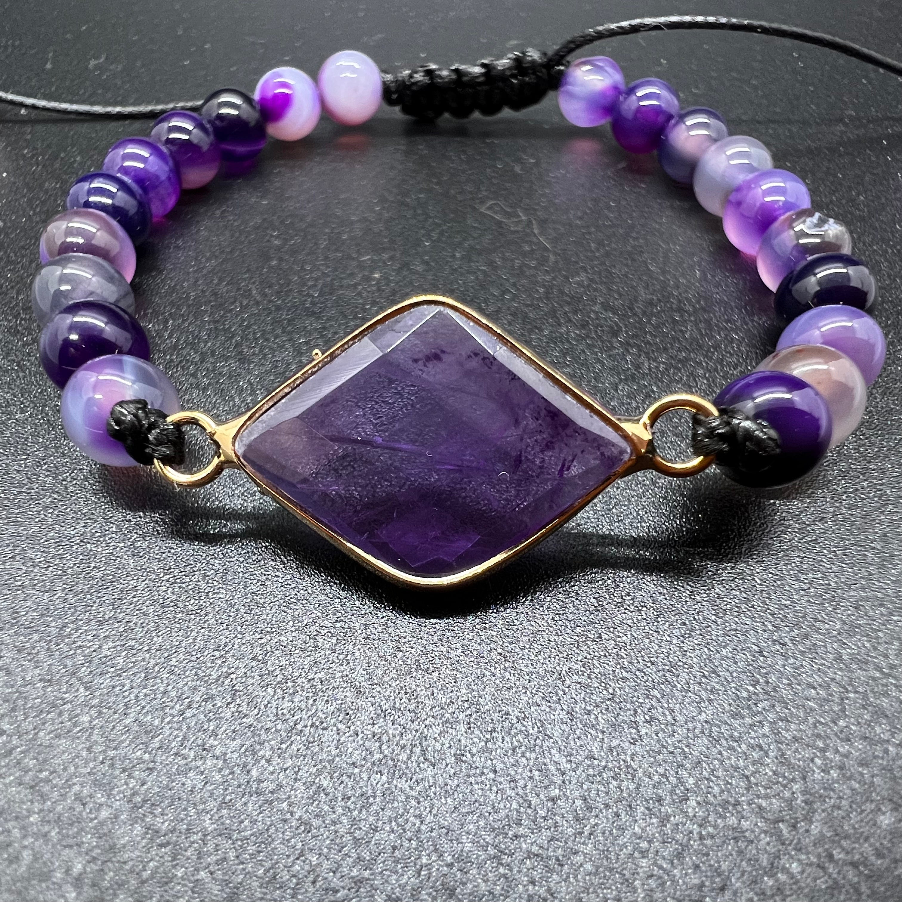 Amethyst Hope & Dream Magnifier Bracelet