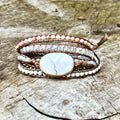 White Turquoise Soothe Your Nerves Bracelet
