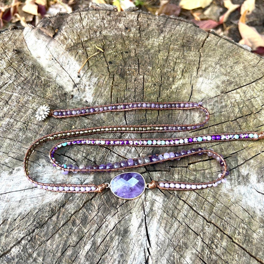 Immense Calm & Nurturing Amethyst Bracelet