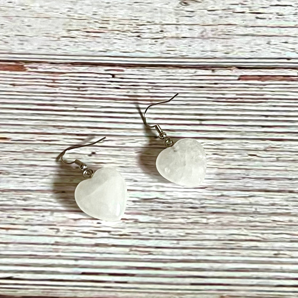 Clear Quartz Mental Clarity Earrings