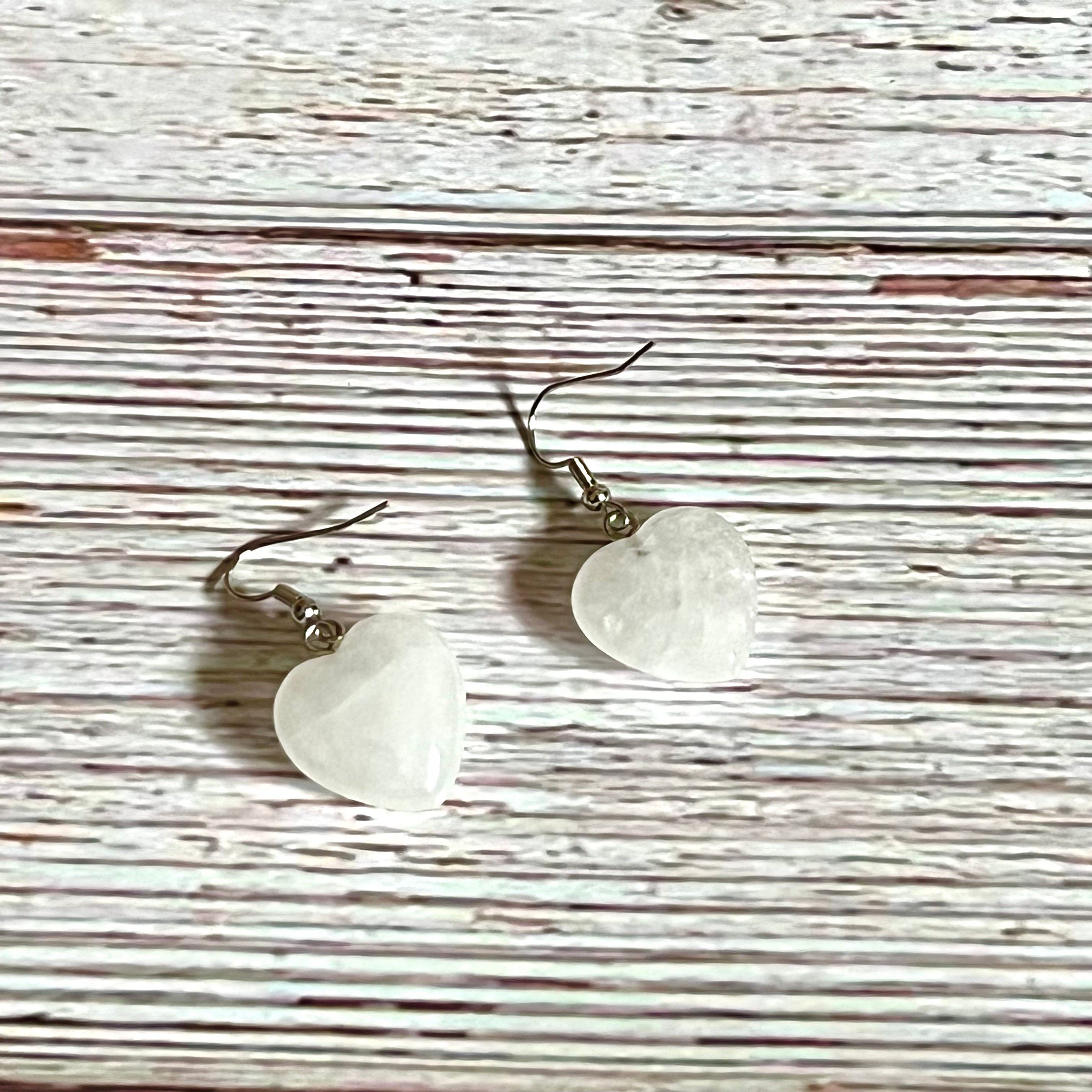 Clear Quartz Mental Clarity Earrings