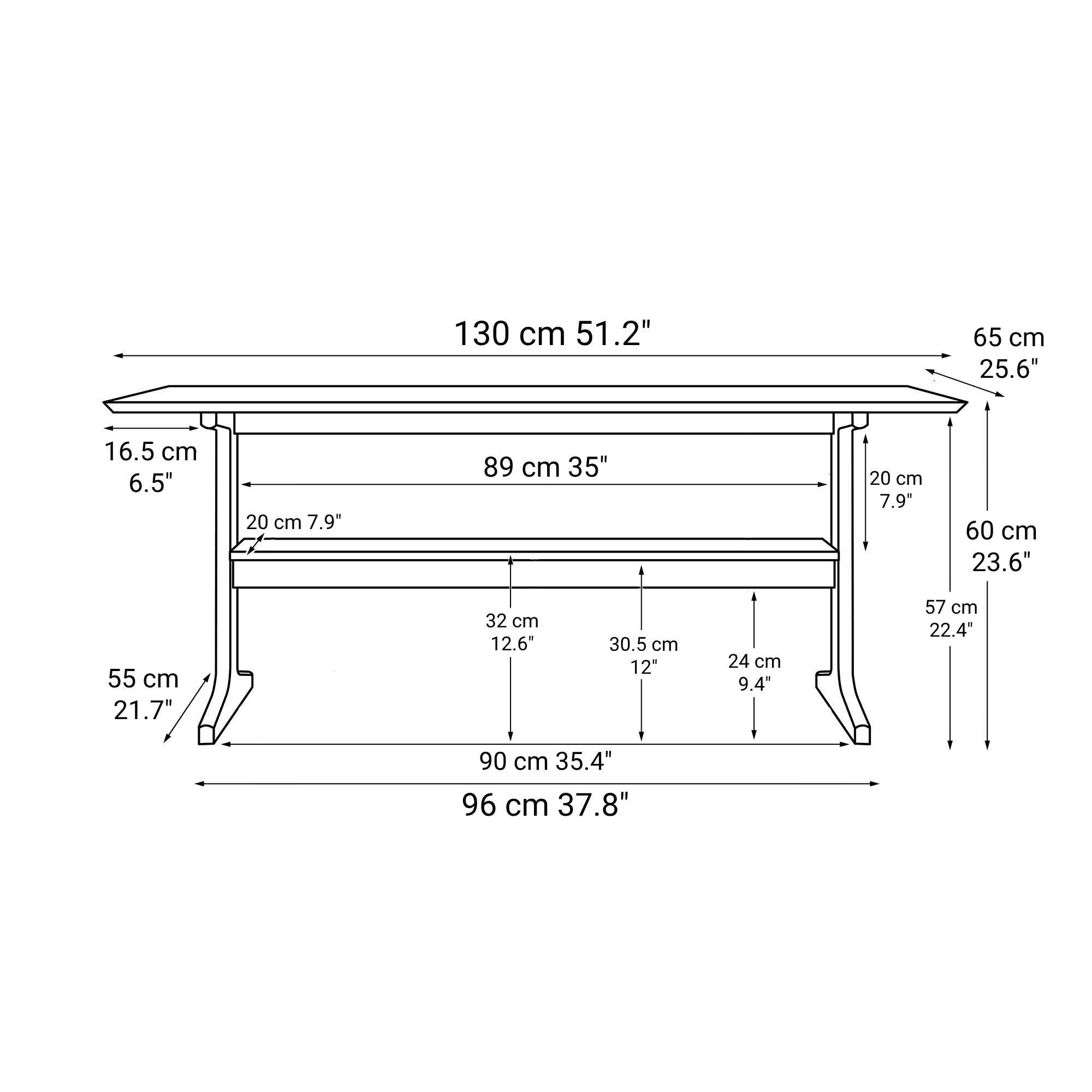 [HD] Living Dining Table 2 - Oak