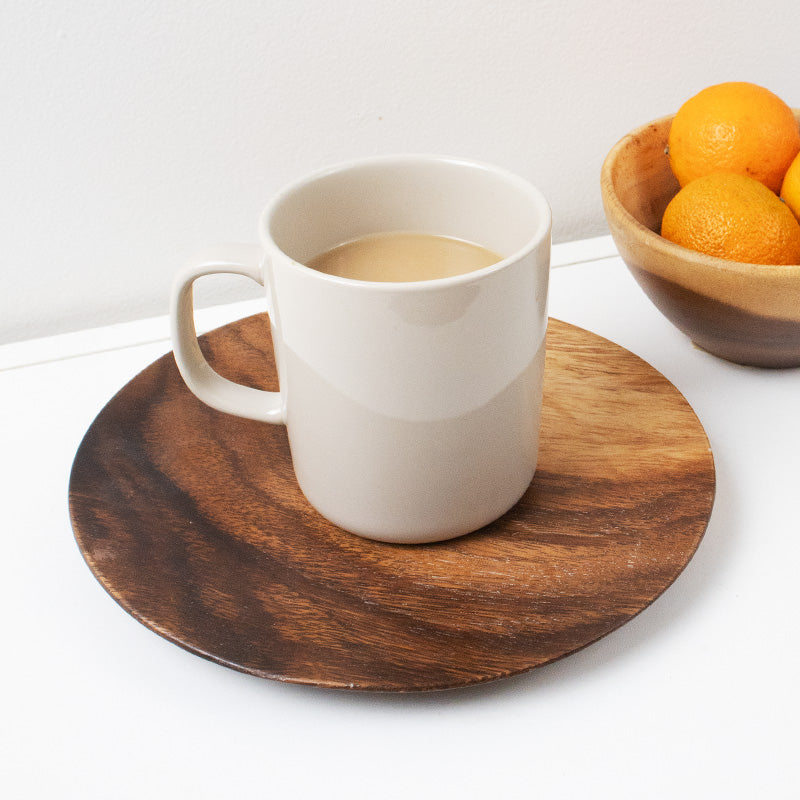 Stoneware Mug Cup 16.9 fl oz - Gray Beige