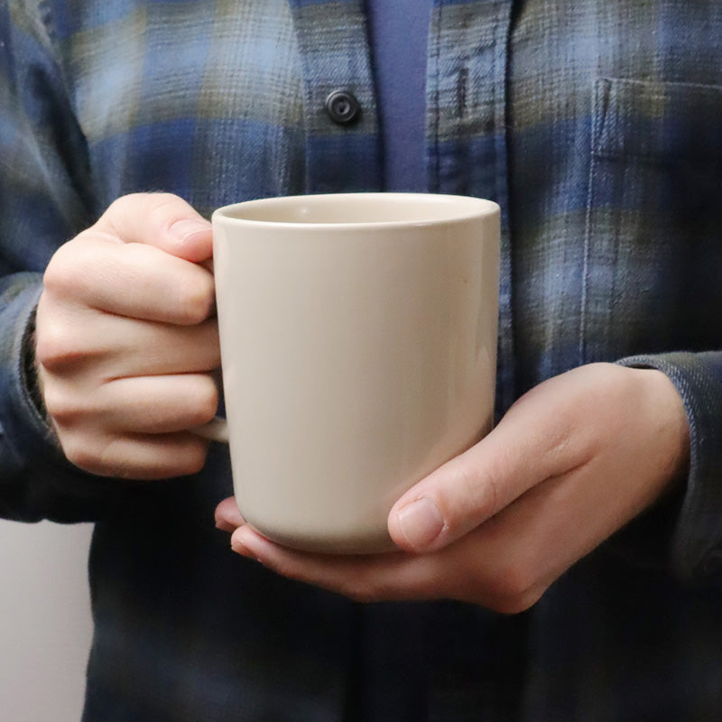 Stoneware Mug Cup 16.9 fl oz - Gray Beige