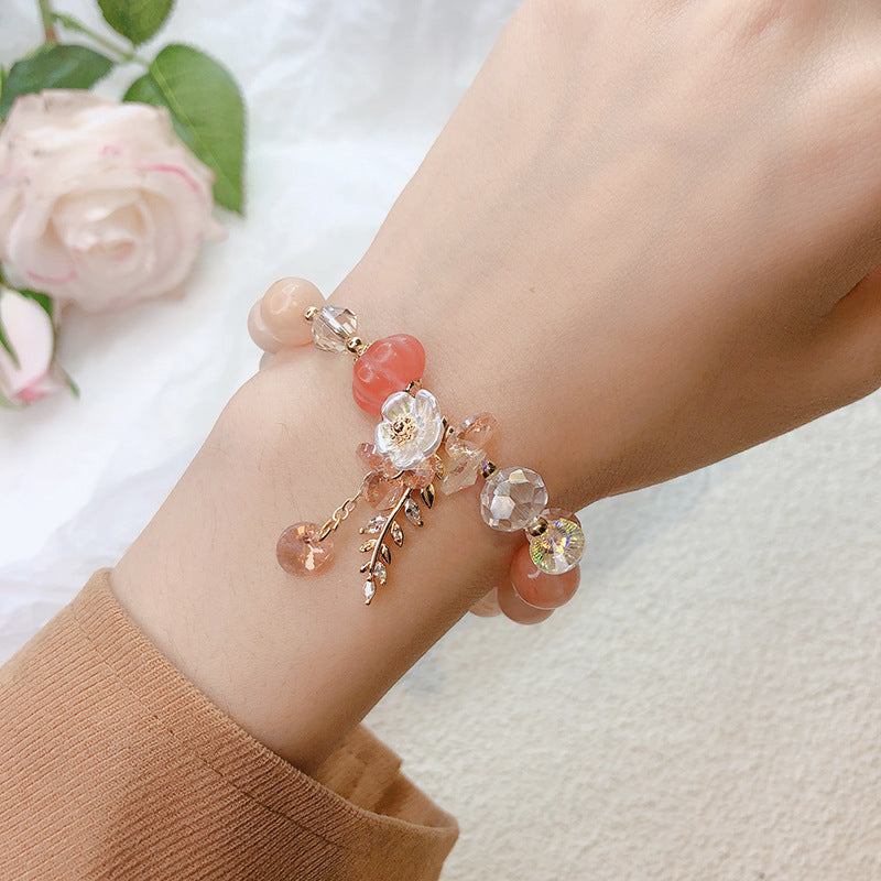 Orange Jade Eternal Beauty Bracelet
