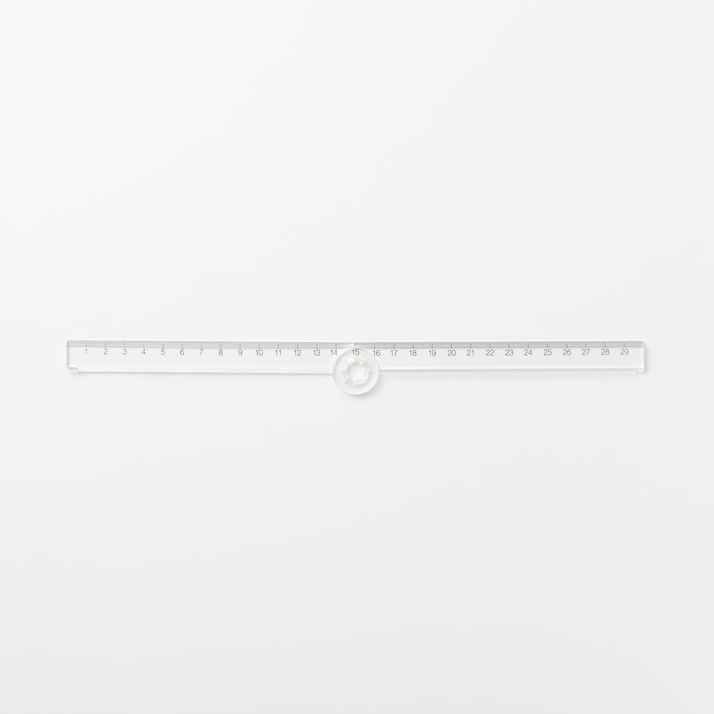 Polycarbonate Double-Sided Ruler