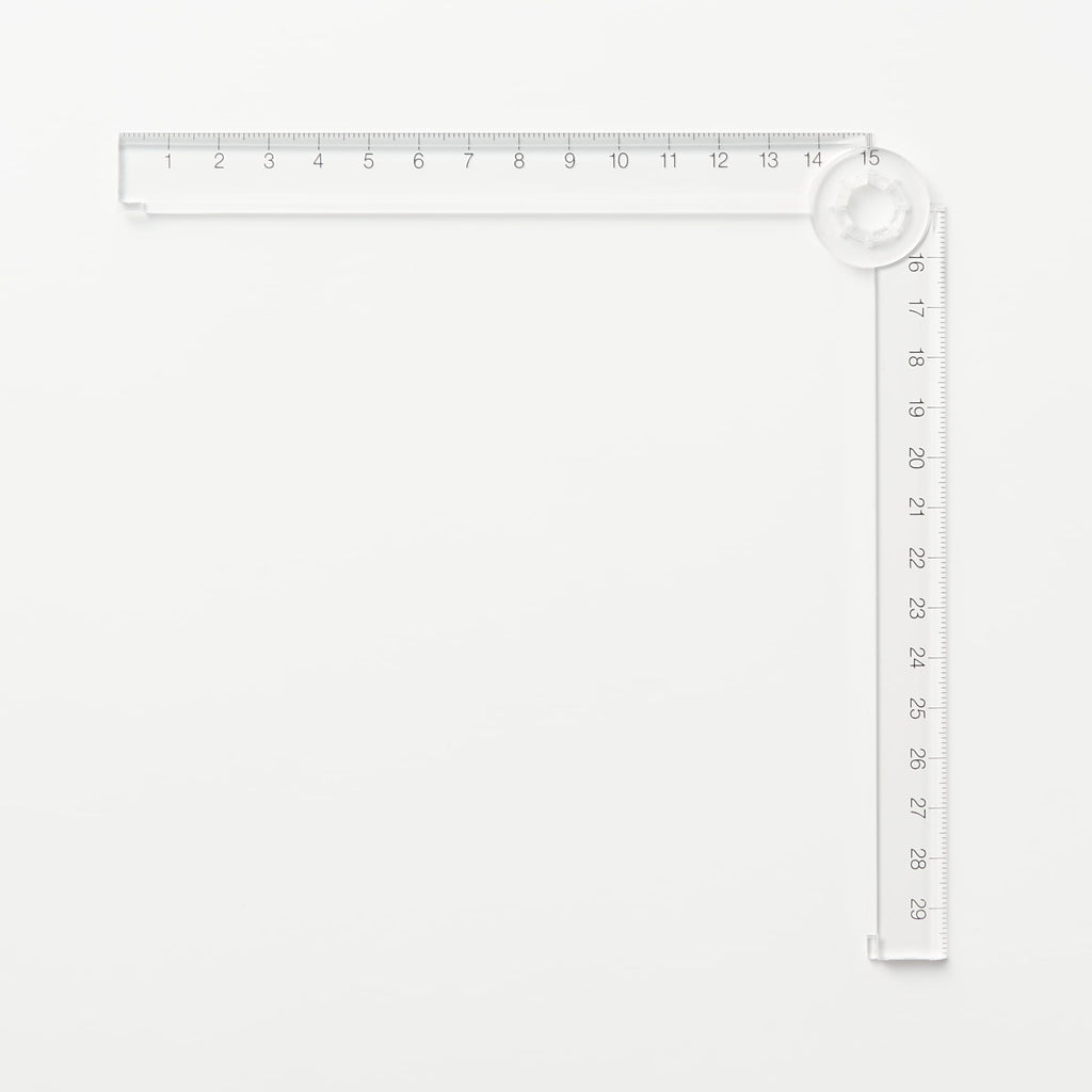 Polycarbonate Double-Sided Ruler