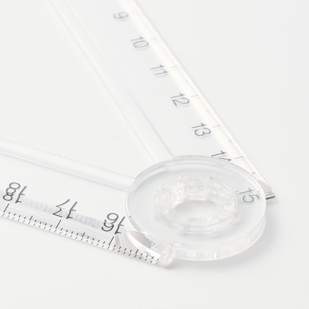 Polycarbonate Double-Sided Ruler