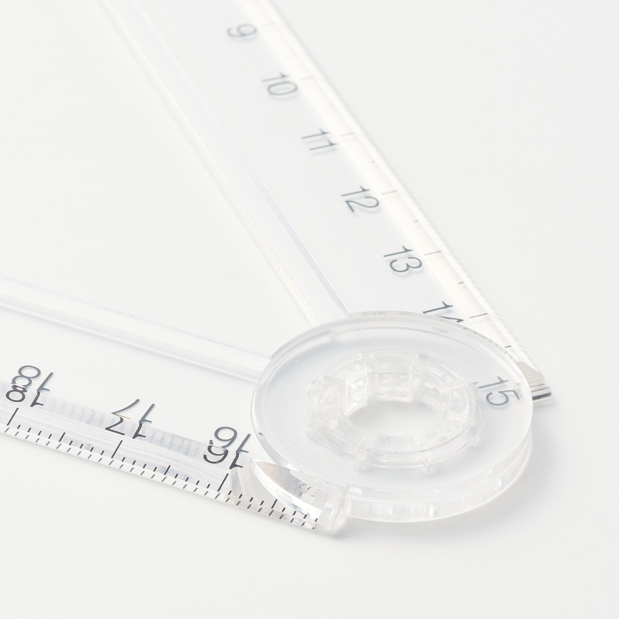 Polycarbonate Double-Sided Ruler