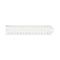 Polycarbonate Double-Sided Ruler