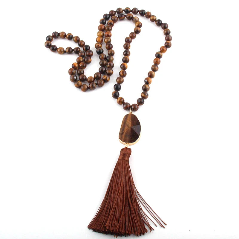 Tiger Eye Inner Strength & Confidence Necklace
