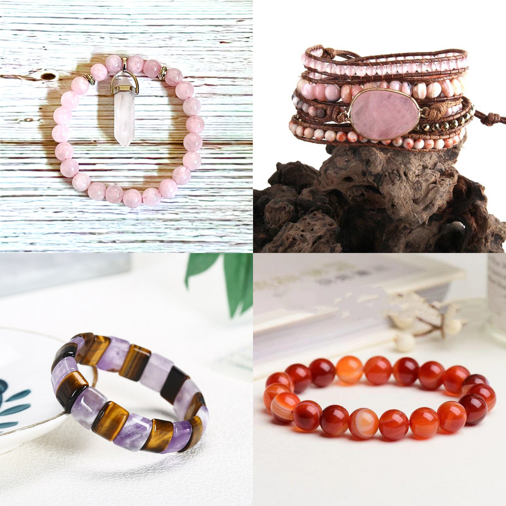 Chakra Healing Program: Monthly Crystal Jewelry & Essential Oils (Crown Chakra)