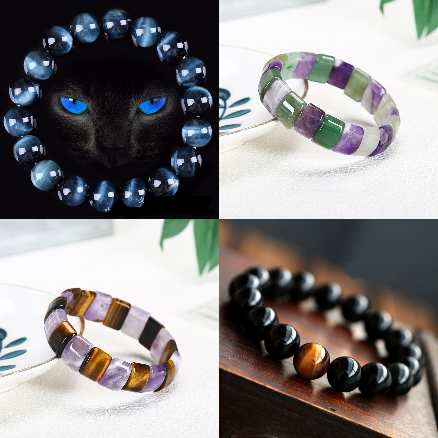 Chakra Healing Program: Monthly Crystal Jewelry & Essential Oils (Third Eye Chakra)