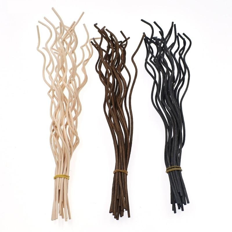 20pcs of Wavy Rattan Fragrance Diffuser Stick