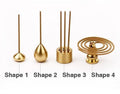 Copper Geometric Incense Holder - 4 Shapes