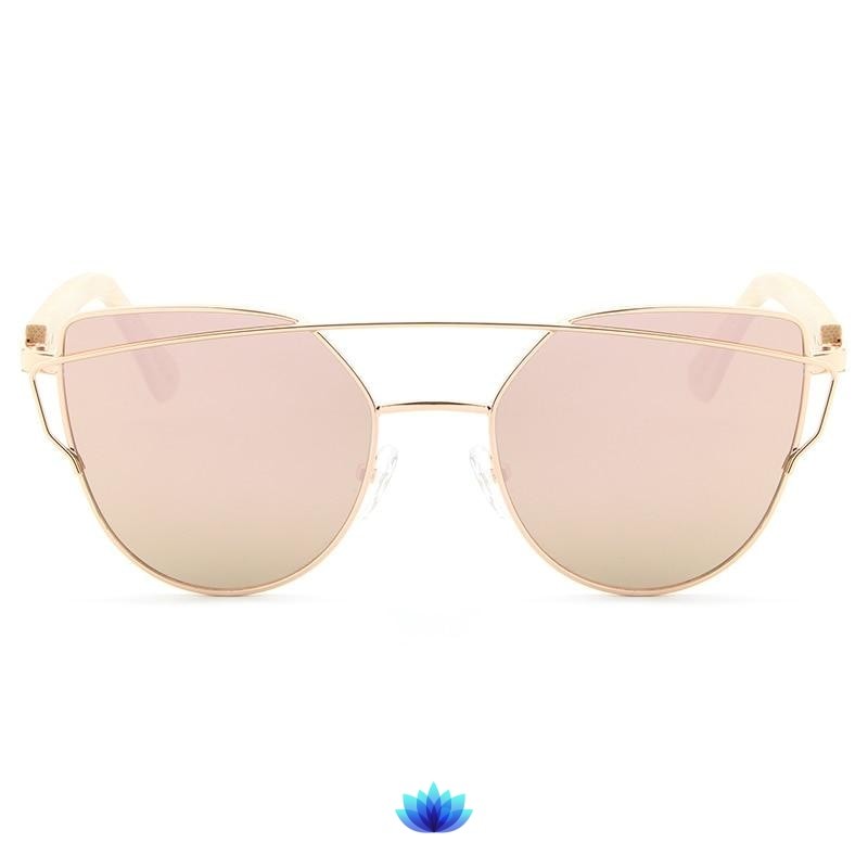 Cat Eye Bamboo Sunglasses